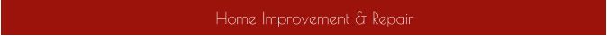 Home Improvement & Repair